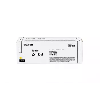 Canon TONER T09 Y tonera kasetne 1 gab. Oriģināls Dzeltens
