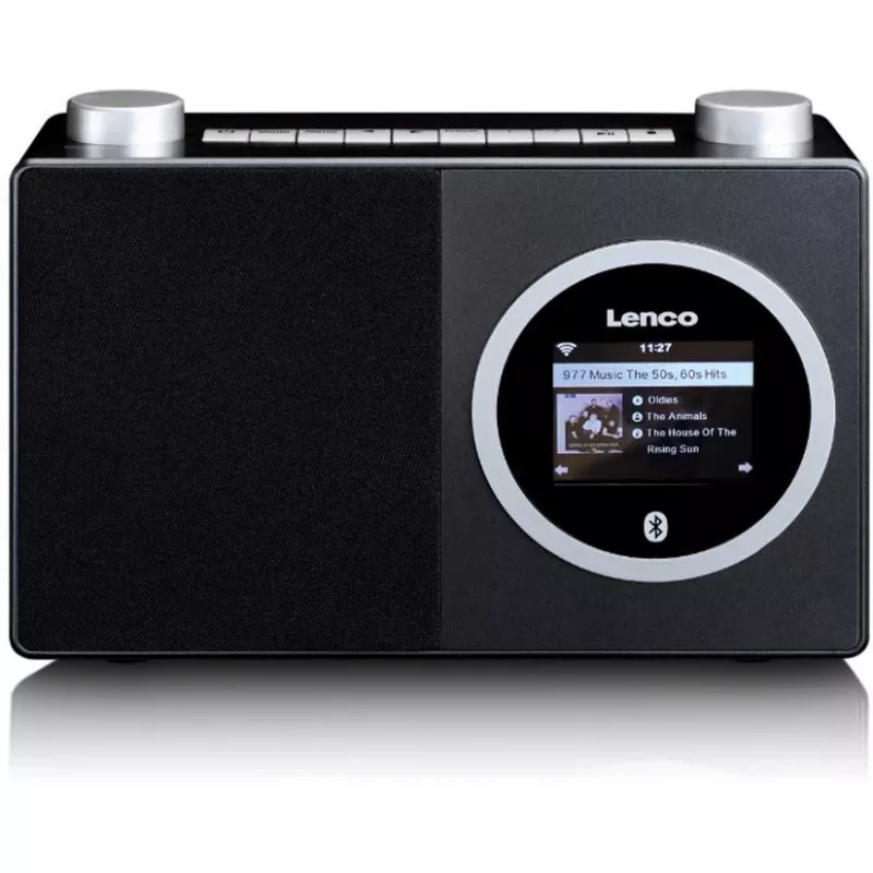 Lenco DIR-70 - Tīkla audio atskaņotājs - 3 W (kopā) - Melns (DIR-70BK)
