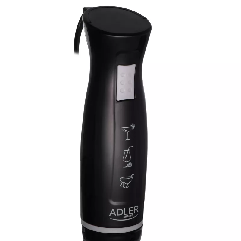 Adler rokas blenderis | AD 4622 | Rokas blenderis | 300 W | Ātrumu skaits 1 | Melns
