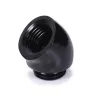 Ūdens bloku adapteris Alphacool 17590 misiņa melns 20 mm x 21 mm x 21 mm