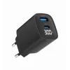 Mobilās ierīces lādētājs Gembird TA-UC-PDQC30LCD-BK-01 Ātrā uzlāde Melns