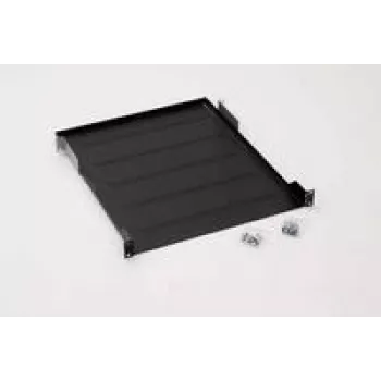 Triton plaukts ar perforāciju 1U 950 mm - 950 mm - 40 kg - melns (RAB-UP-950-A1)