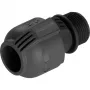 Sprinkleru sistēmas savienotājs 25 mm > 1, melns savienotājs/pelēks