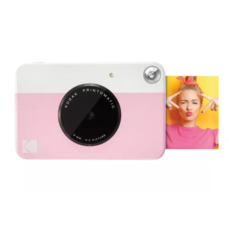 Kodak PRINTOMATIC Momentāno fotogrāfiju kamera, 2x3'', rozā
