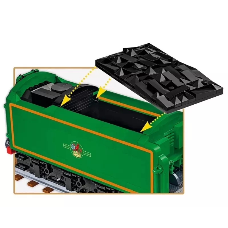 Cobi Building Blocks vilciens Lidojošais skots, modelis COBI-6292, mērogā 1:48, konstrukciju komplekts