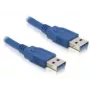 USB kabelis DeLOCK USB 3.0-A vīr./vīr. 2 m zils