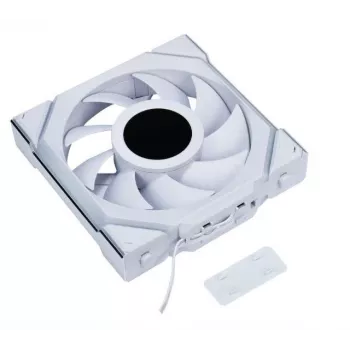 Ventilators Lian Li UNI FAN SL Wireless 120 12 cm balts 3 gab. 28,5 dB 64,05 cfm