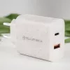 Lādētājs Tellur TLL151321 Type-C PD20W USB QC3.0, 20W PD un QC3.0 ātrā uzlāde