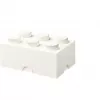 LEGO Storage Brick 6 , Uzglabāšanas kaste Balta
