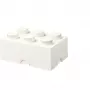 LEGO Storage Brick 6 , Uzglabāšanas kaste Balta