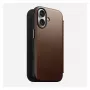 Folio stila telefona maciņš Nomad NM014209858 Apple iPhone 17, 16 cm (6,3 collas), brūns, 4 karšu kabatiņas