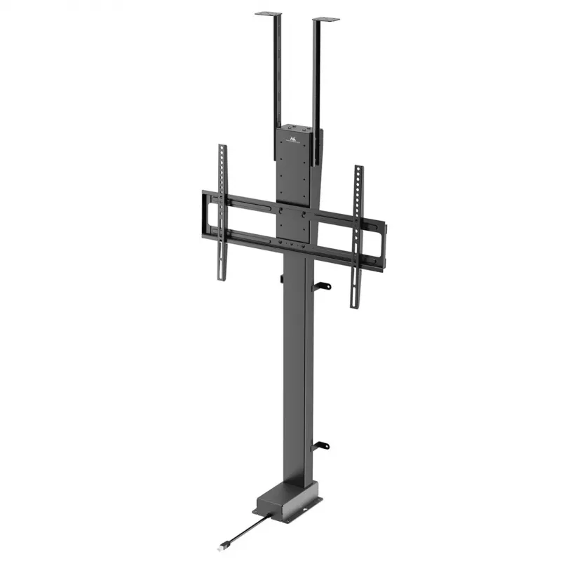 Maclean elektriskais griestu/grīdas stiprinājums, izbīdāms, 43''-88'', VESA 600x400, maks. 60kg, 100-240V AC, 50/60Hz