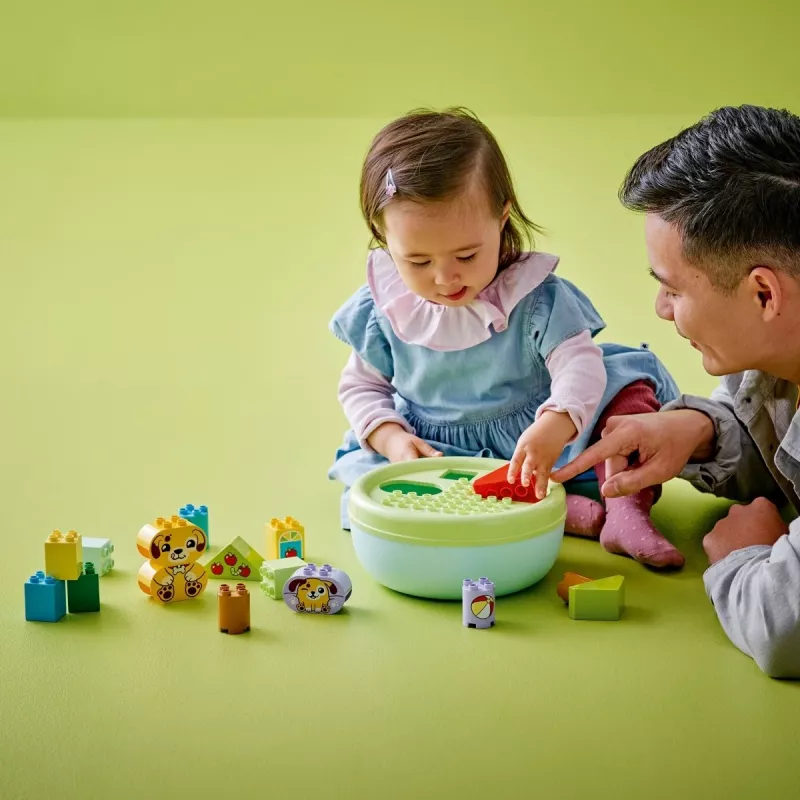 Konstrukciju rotaļlieta LEGO DUPLO Formu šķirotājs Kucēna māja 10441, 17 gabali, vecumam no 1½ līdz 5 gadiem