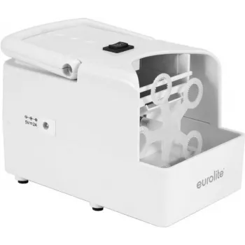 Burbuļu mašīna EUROLITE B-20 Compact Design Lightweight — pārnēsājams burbuļu ģenerators pasākumiem