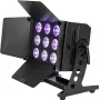 LED par gaisma EUROLITE CLS-9 QCL RGB/WW 9x7W — kompakta skatuves izgaismošanas lampa ar 9 x 7 W RGB/WW gaismas diodēm