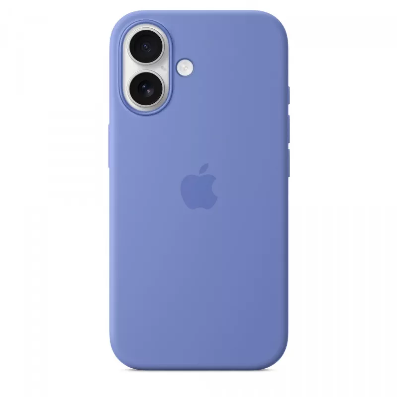 iPhone 16 Silikona maciņš ar MagSafe - Zilganviolets