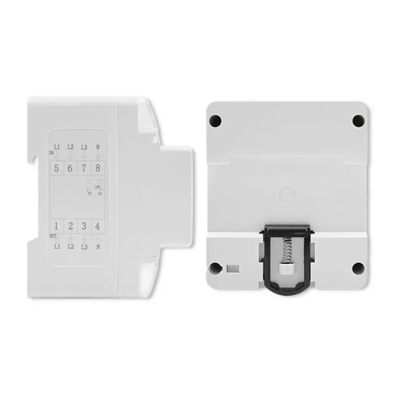 Trīsfāžu elektroniskais enerģijas skaitītājs QOLTEC 50900 400V LCD 4P
