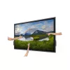 DELL P6524QT interaktīvais plakanais panelis 163,9 cm (64,5 collas) LCD 350 cd/m² 4K Ultra HD melns skārienekrāns