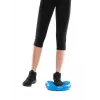 Piepūšams stabilitātes spilvens MDH Sensory Balance Disc DRQM3C0CHXUXP, zils, PVC, Ø350 mm, augstums 60 mm, maks. slodze 200 kg, ar cilnēm