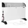 Konvektora elektriskais telpu sildītājs NOVEEN CH-6000 TIMER TURBO FAN 2000W 3 jaudas līmeņi montāža pie sienas/uz grīdas balta