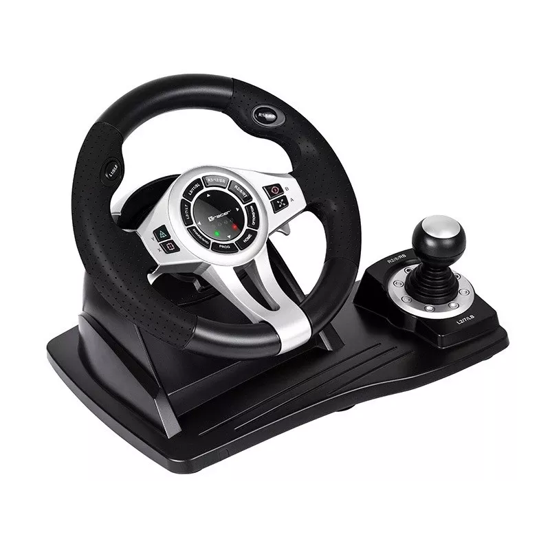 Tracer TRAJOY46524 spēļu kontrolieris Melna stūre + pedāļi PlayStation 4, PlayStation 3