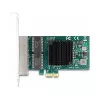 DeLOCK PCI Express x1 karte uz 4 x RJ45 Gigabit LAN BCM