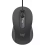 Logitech Signature Wired M520 for Business Optical Wired pele USB-C Plug-and-Play Windows/Mac/Chrome/PC/laptops - Graphite