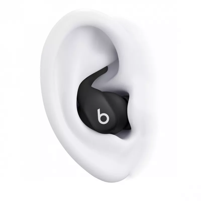 Ievietojamās bezvadu austiņas Apple Powerbeats Fit — IPX4 ūdensizturība, AKT, Bluetooth 1. klase, 7 h atskaņošana (30 h ar korpusu), skārienvadība, melna