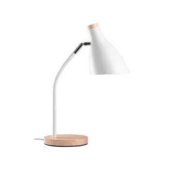 Galda lampa Borland TRAOSW47235 balta — galda apgaismojums, kompakts dizains