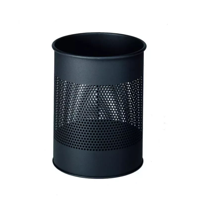 Atkritumu tvertne Durable 331058 15 L apaļa metāla antracīts