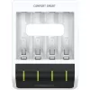 Bateriju lādētājs Ansmann Comfort Smart mājsaimniecības baterijām USB