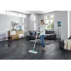 Plakanais mops Leifheit Profi XL cotton plus — 420 mm platums, 360° rotējoša galva, kokvilna/šķiedra, alumīnija rokturis
