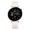 Viedpulkstenis ONEPLUS OnePlus Watch 3 43mm, 1.32 collas AMOLED 466×466, titāna/sudraba korpuss, balta gumijas siksniņa, GPS, Wi‑Fi