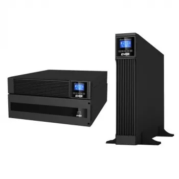 UPS EVER POWERLINE RT Plus 6 kVA T/PWPLRT-116K00/00 — tiešsaistes dubultās pārveidošanas statīva/torņa UPS 6kVA