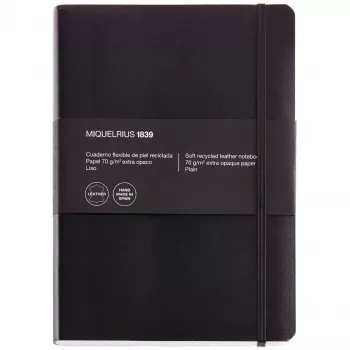 Jakob Maul GmbH LEATHER1839 piezīmju grāmatiņa 152X210 SQU 5mm 100 Bl. Kravu piegāde (A040590)