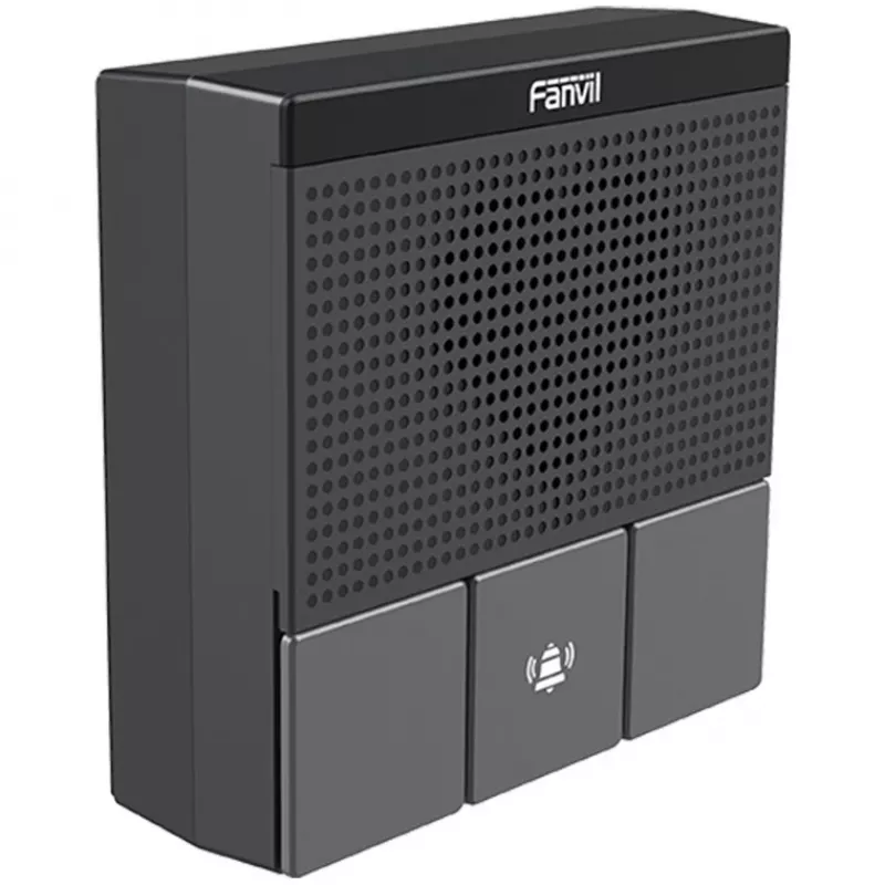 Domofons Grandstream A10W SIP mini IP54 PoE — pie sienas montējams skaļrunis ar laikapstākļu aizsardzību