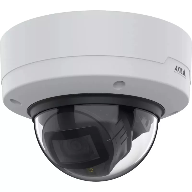 IP drošības kamera Axis P3278-LVE — kupola, 3840×2160, iekštelpām un ārtelpām, griestu/sienas stiprinājums, 1/1,8 collu CMOS, 0,03 lx, 103° H