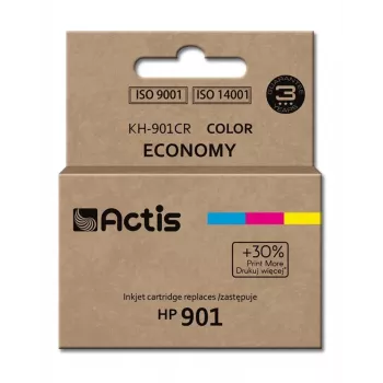 Actis KH-901CR tinte HP printerim; HP 901XL CC656AE aizstājējs; Standarta; 18 ml; krāsaina