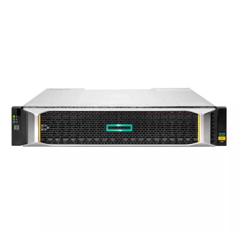 HPE MSA 2060 disku masīvs 0 TB, plaukta 2U, sudraba/melna, HDD/SSD