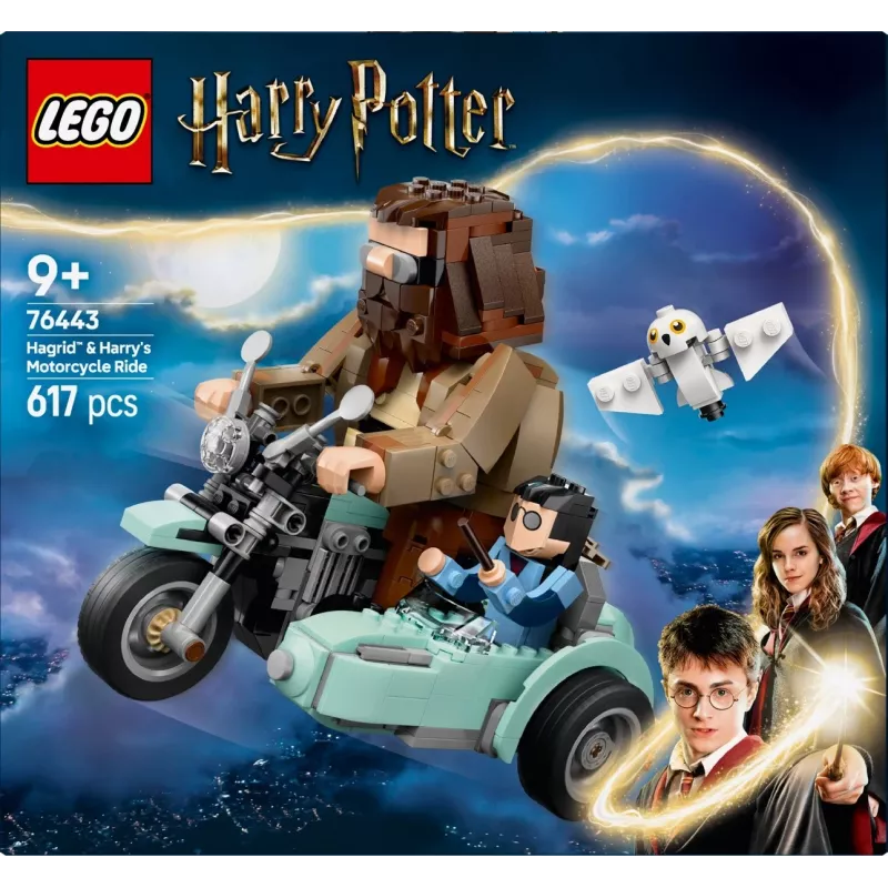 LEGO HARRY POTTER 76443 Hagrid & Harija motocikla brauciens