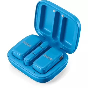 Bezvadu lavaljēra mikrofons Rode Wireless Micro — zils (WIMICROCBLU)
