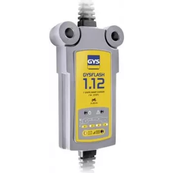 Baterijas lādētājs GYS FLASH 12.12 — 12V 12A automātiskais lādētājs