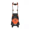 Melns & Decker elektriskais zāles pļāvējs ar pļaušanas augstuma regulēšanu 1200 W Pļaušanas platums (maks.) 32 cm