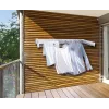 Pie sienas stiprināms žāvētājs Leifheit Telegant 30 Protect balta, platums 720 mm, dziļums 370 mm, 3 m aukla