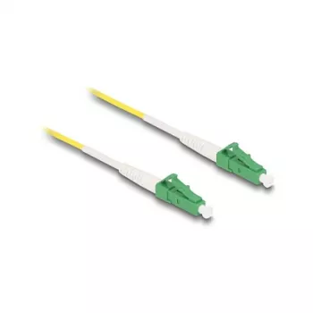 DeLOCK InfiniBand/optisko šķiedru kabelis 0,5 m LC LC/APC Dzeltens 83219