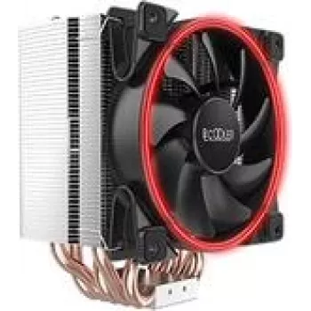 CPU dzesētājs PCCOOLER GI-H58UR 120mm ventilators, līdz 1800 RPM, torņa dzesētājs