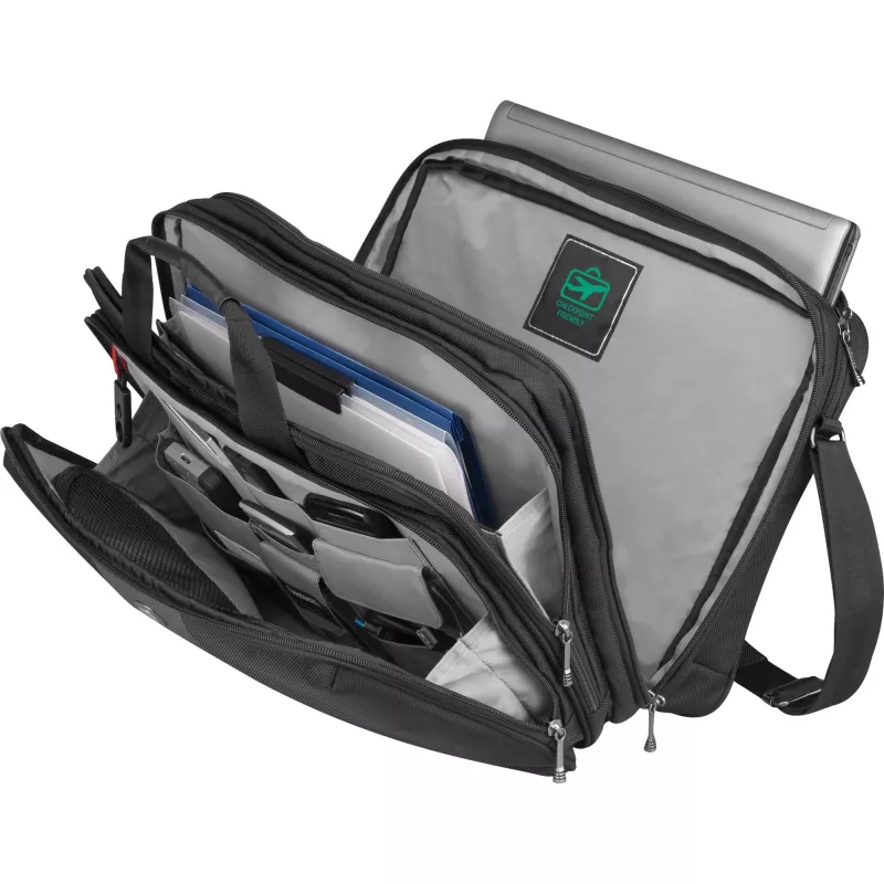 Wenger/SwissGear Legacy 17 portatīvā datora soma 43,2 cm (17) portfelis Melns, Pelēks