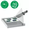 Leitz Precision Home Office papīra grieznis A4, 10 loksnēm, manuāla spīle, nerūsējošais tērauds, A4, 80 g/m², antracīta krāsa