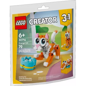 Bloku veidotājs 30714 Oranžs kaķis