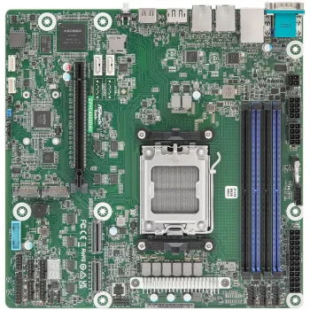 Mātesplate ASRock EPYC4000D4U KNOLL3 X300 Micro ATX Socket AM5 DDR5 4 DIMM 48 GB SATA III Gigabit LAN